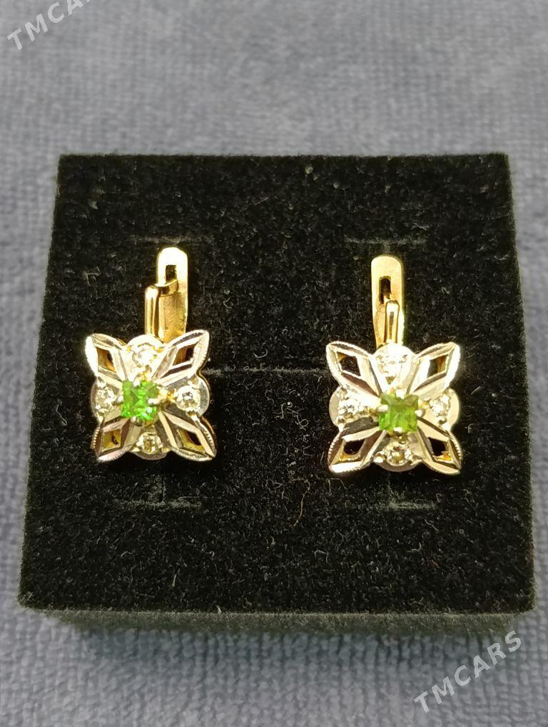 Серьги с бриллиантами - Aşgabat - img 1