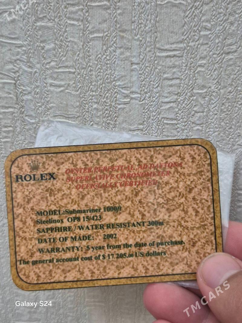 Rolex sagat - Aşgabat - img 3