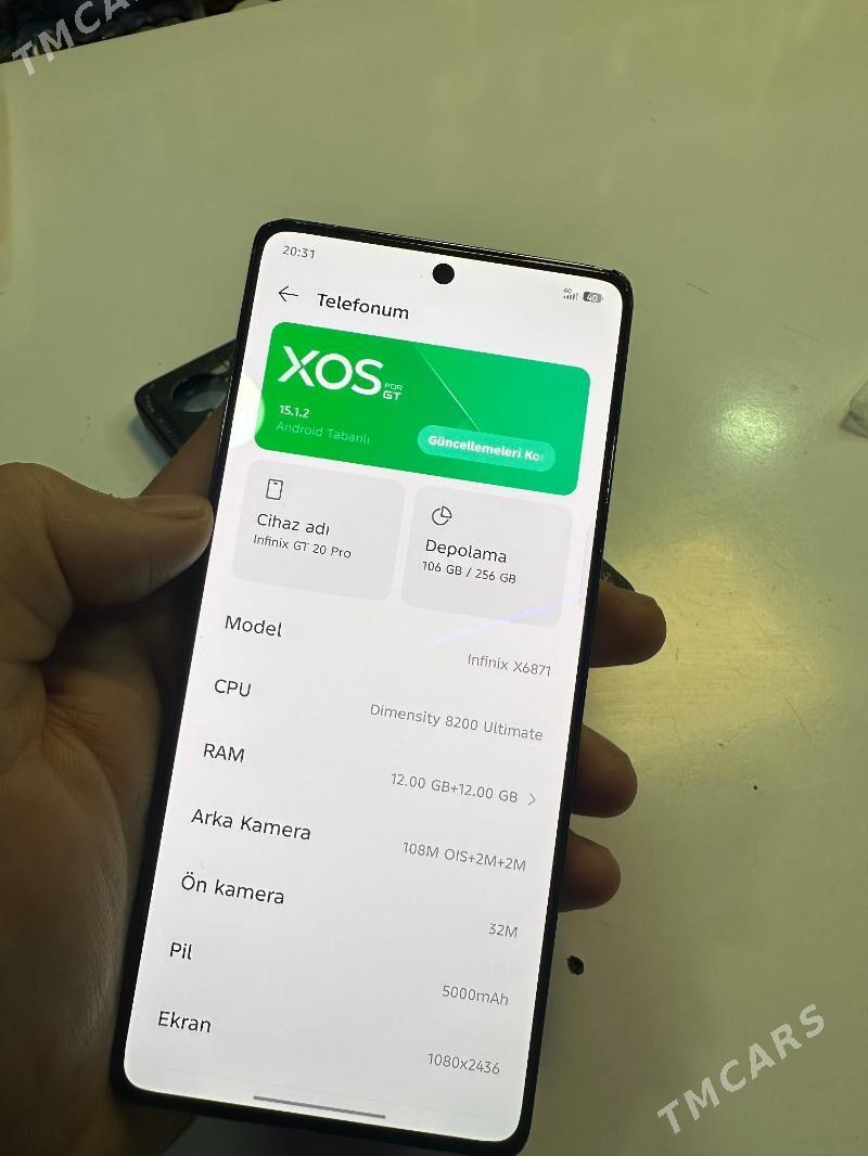 infinix GT 20 pro - Ашхабад - img 4