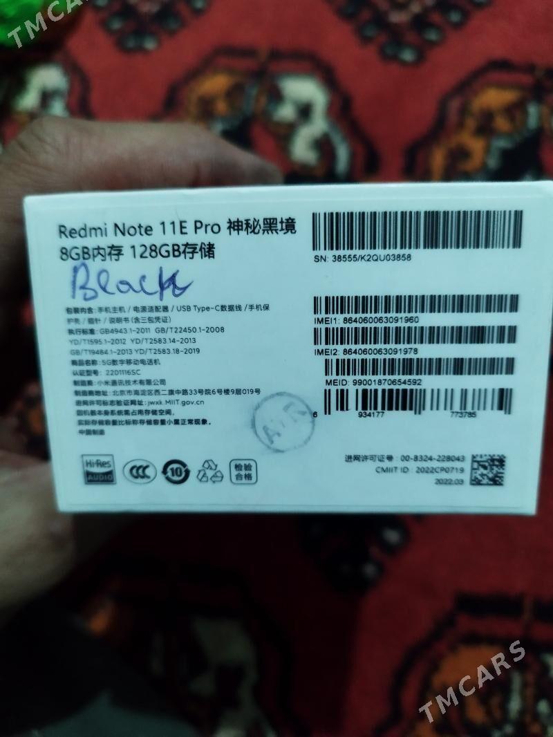 redmi not 11e pro 5g - Балканабат - img 3