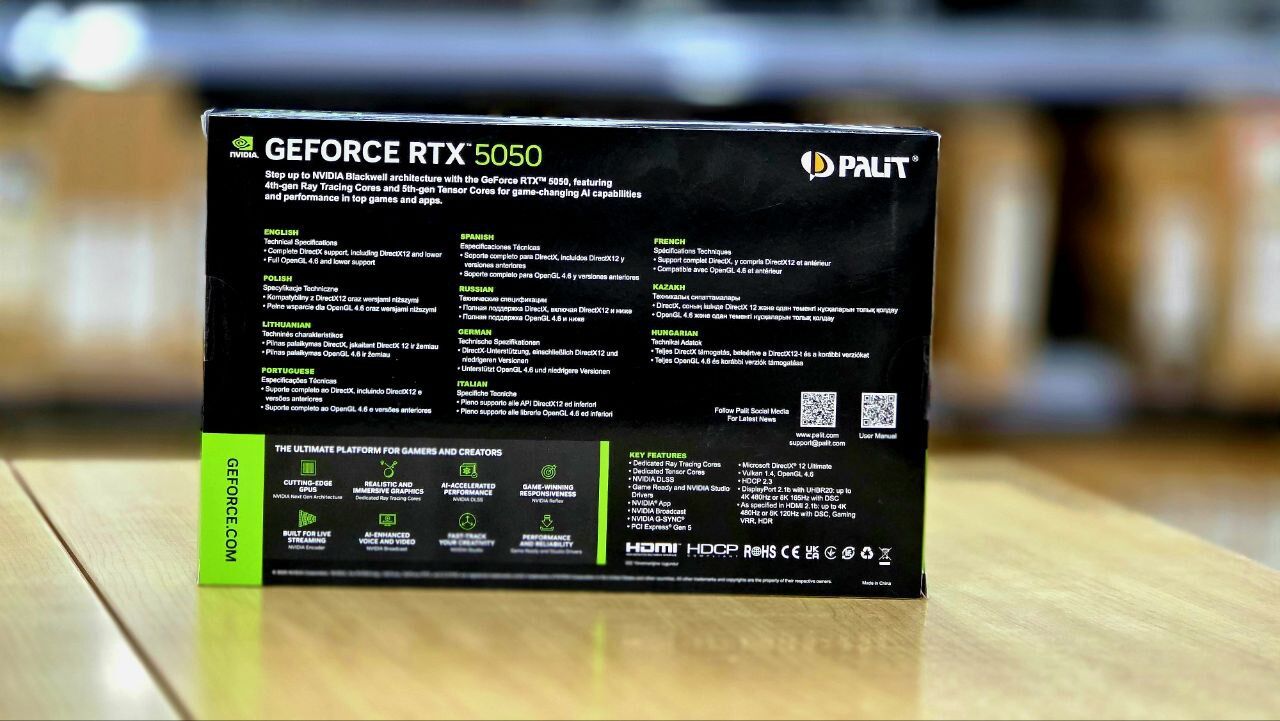 Palit RTX5050 8GB - Aşgabat - img 3