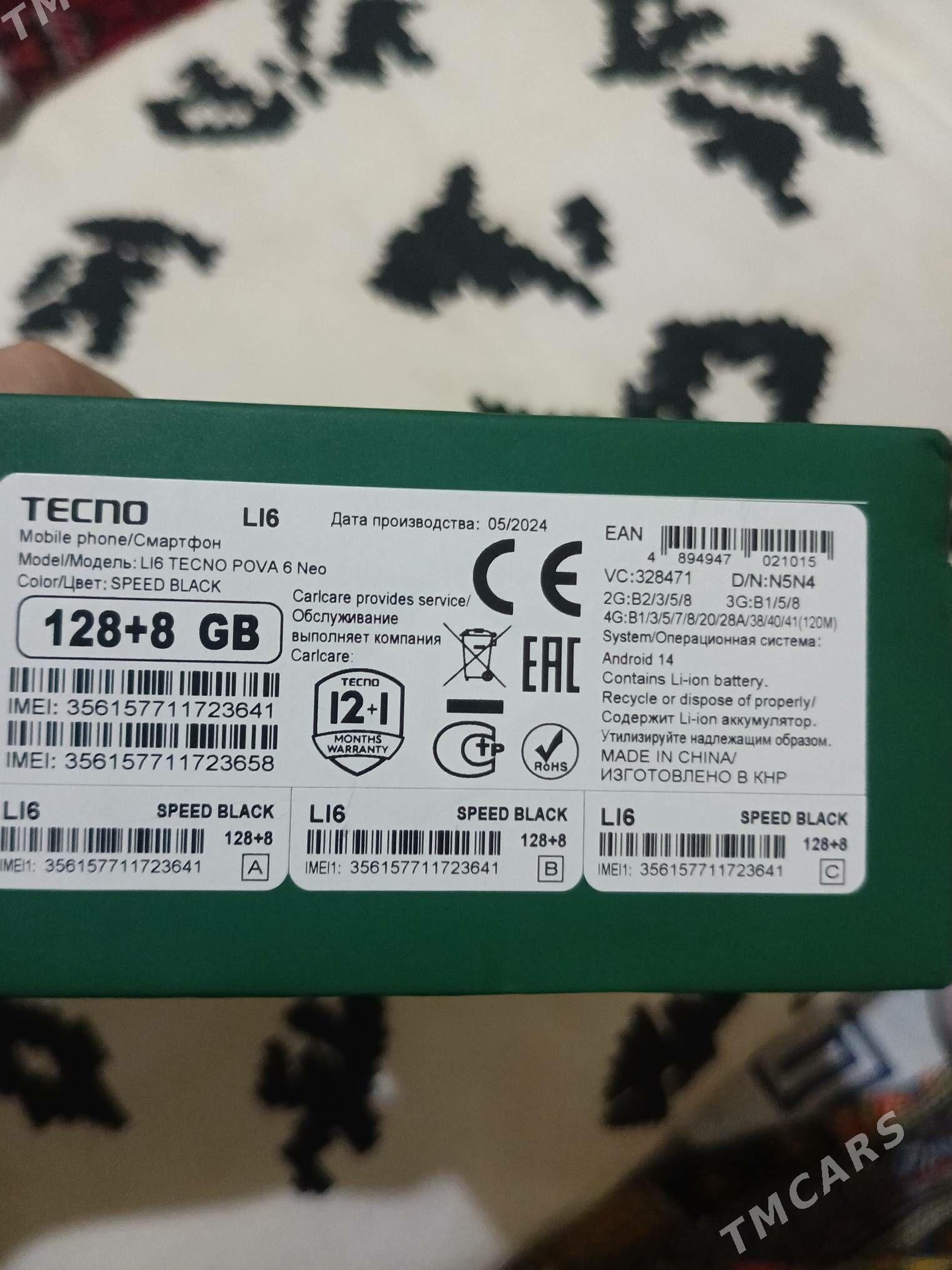 Tecno Pova Neo 6 - Daşoguz - img 3