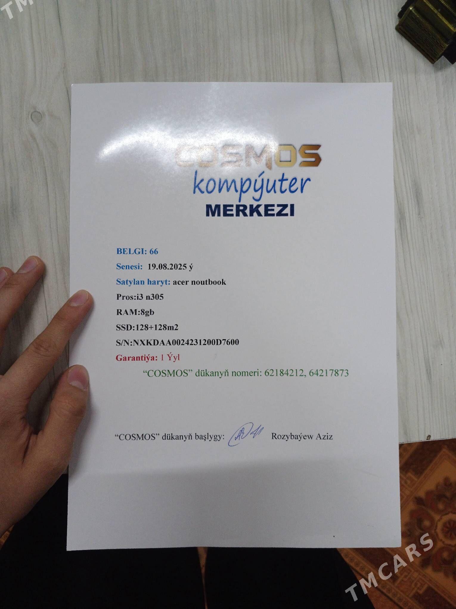 Acer noutbook - Туркменабат - img 4