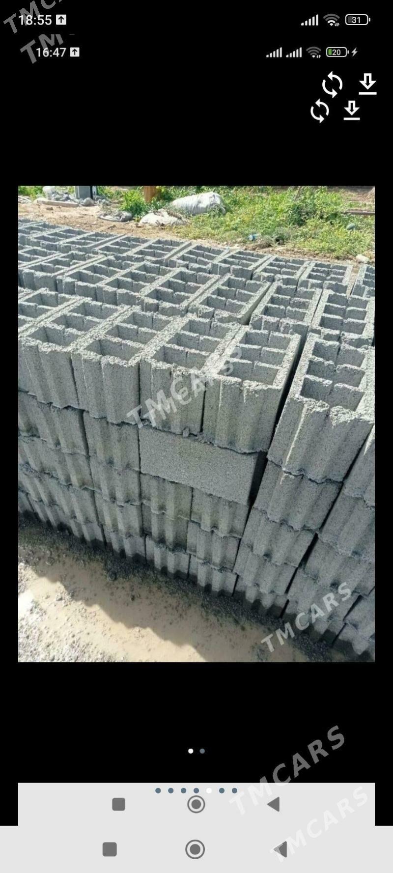 HALTALY SEMENT MITI GUM ДЕРС MYTY KERPIÇ GRAWY ÇÄGE TOPRAK NALOWKA ELNENEN MITI ŞEBIL KERAMSIT  DASDAWKA HYZMATY - Ашхабад - img 7