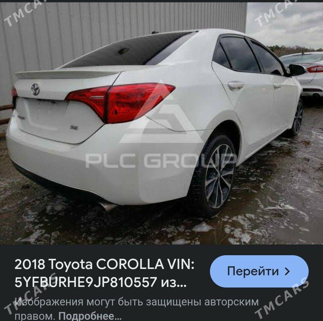 Toyota Corolla 2018 - 210 000 TMT - Мары - img 3