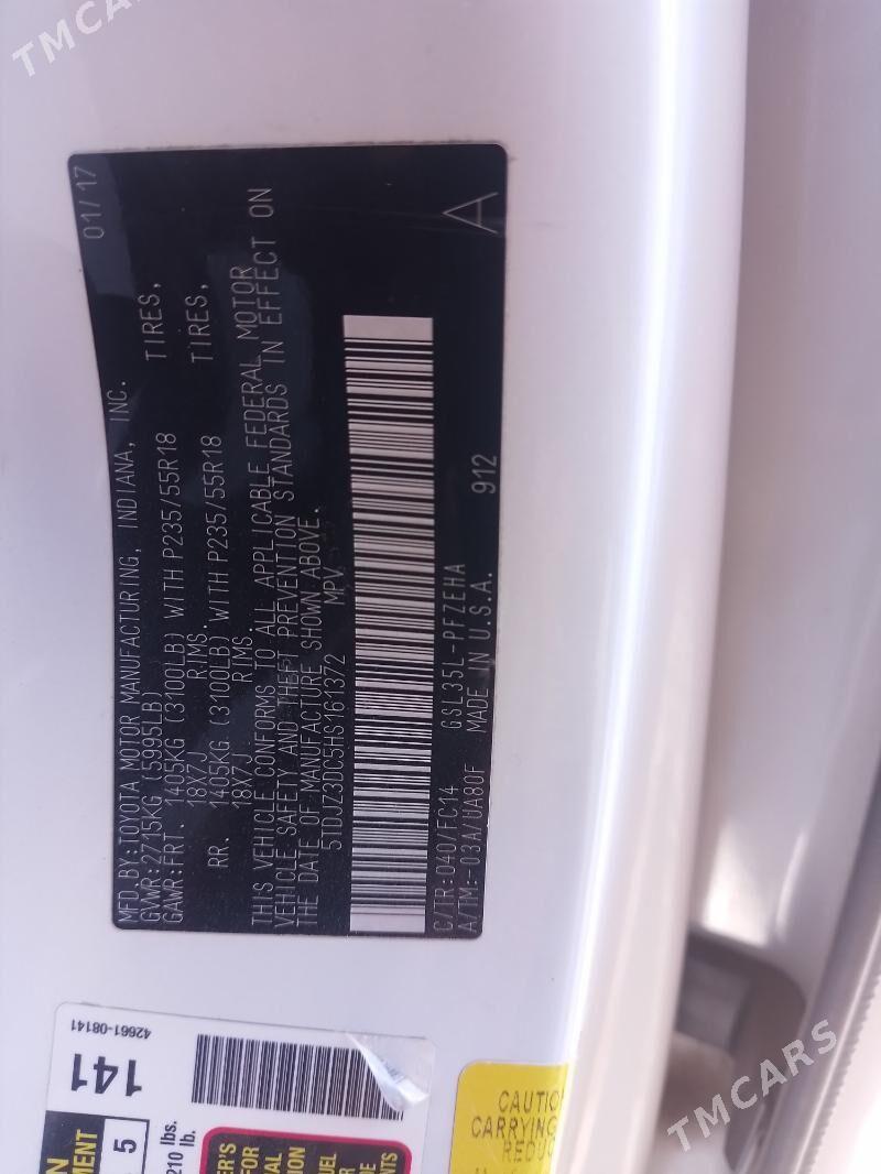 Toyota Sienna 2017 - 420 000 TMT - Daşoguz - img 6