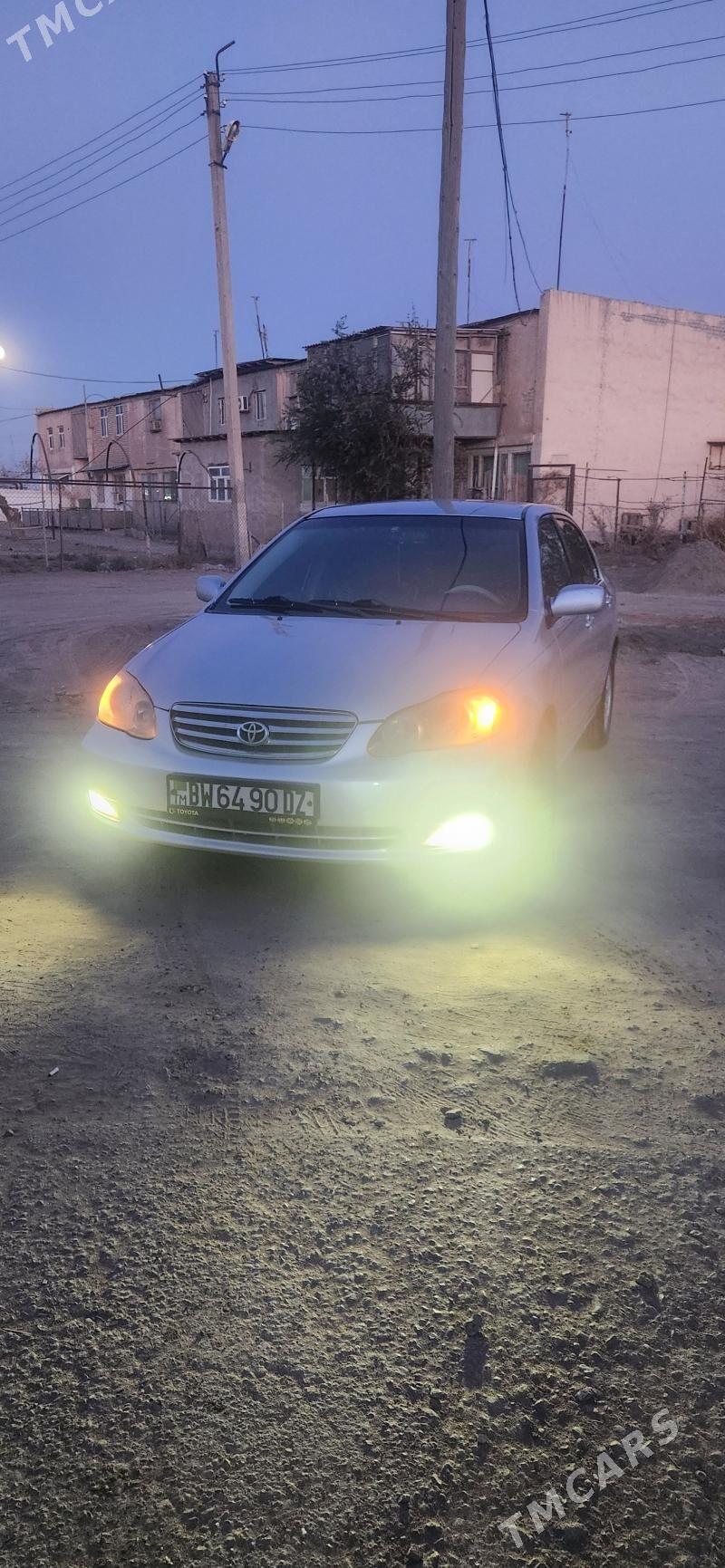 Toyota Corolla 2004 - 135 000 TMT - Гурбансолтан Едже - img 1