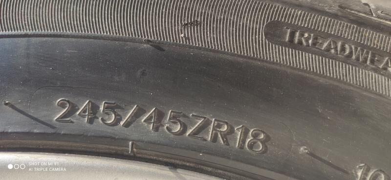 Tekerler ayak  245/45/18 2 000 TMT - Гызыларбат - img 2