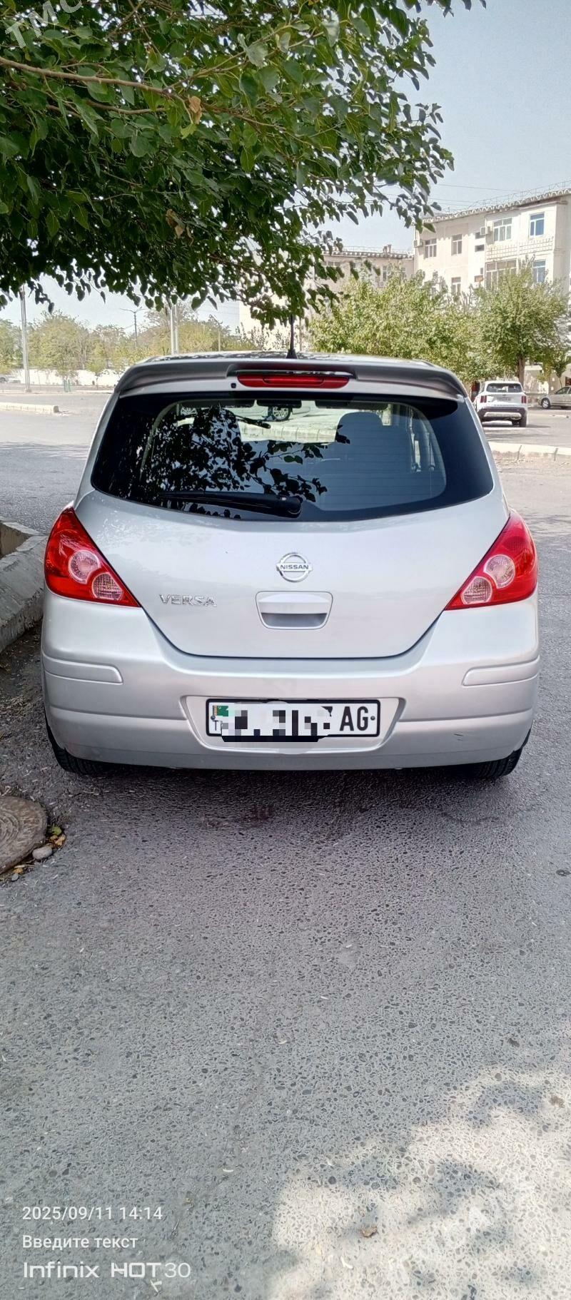 Nissan Versa 2012 - 138 000 TMT - Ашхабад - img 5
