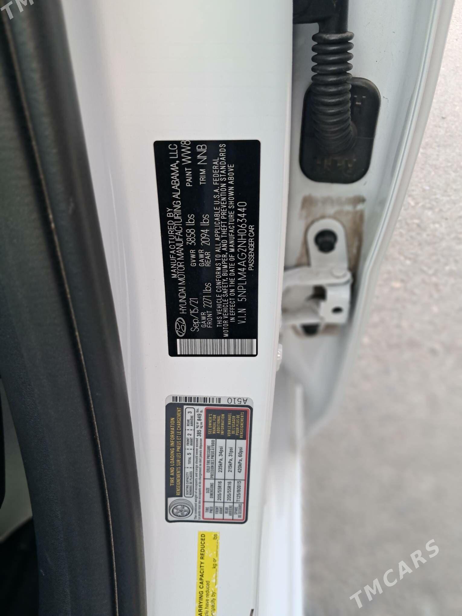 Hyundai Elantra 2022 - 265 000 TMT - Ашхабад - img 3