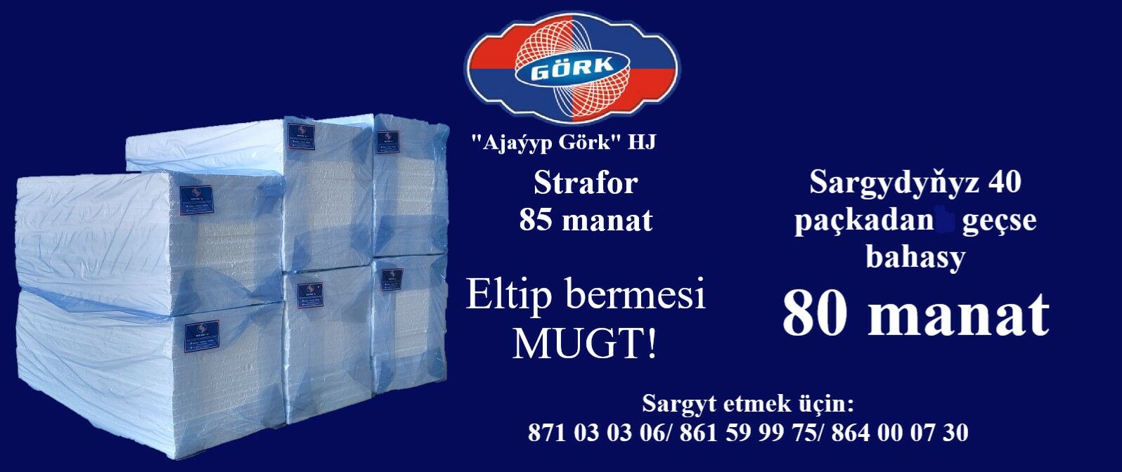 Strafor - 15-lik,20-lik,25-lik - Aşgabat - img 3