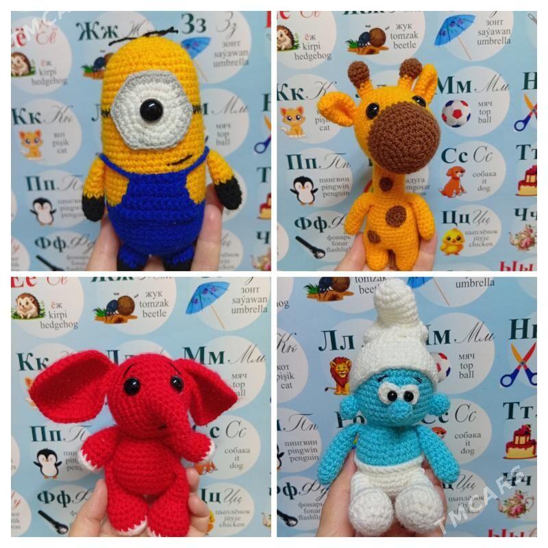 смурфик, миньон, слонёнок - Türkmenabat - img 1