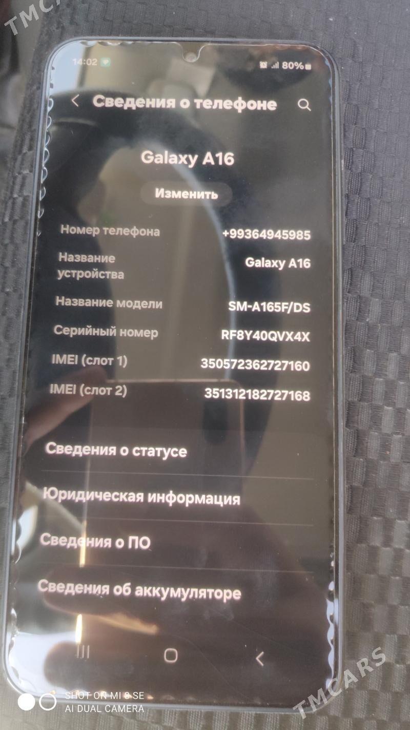 samsung a16 - Ашхабад - img 2