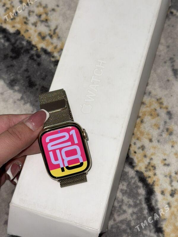 apple watch 9 stainless - Aşgabat - img 4