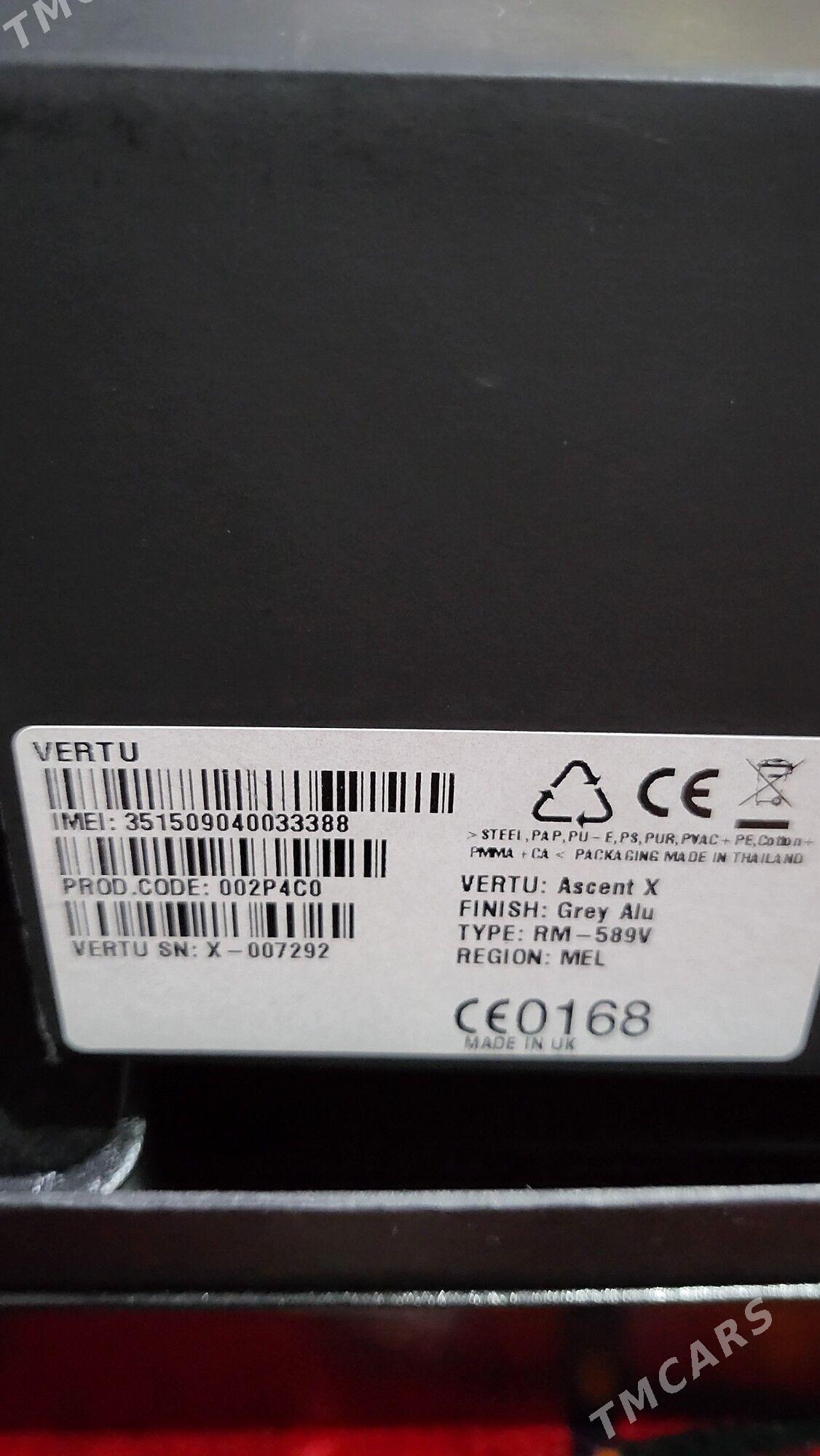 Vertu ascent x - Aşgabat - img 2