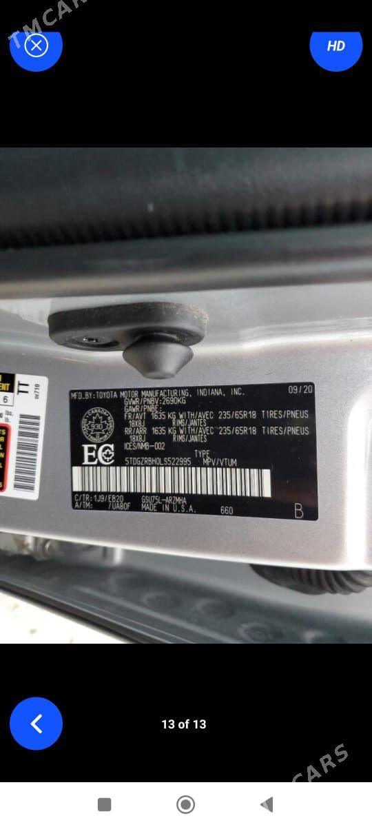 Toyota Highlander 2020 - 600 000 TMT - Мары - img 9