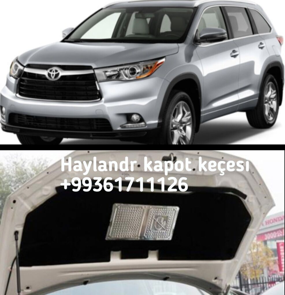 KAPOT KEÇELERI TAYOTA - Aşgabat - img 3