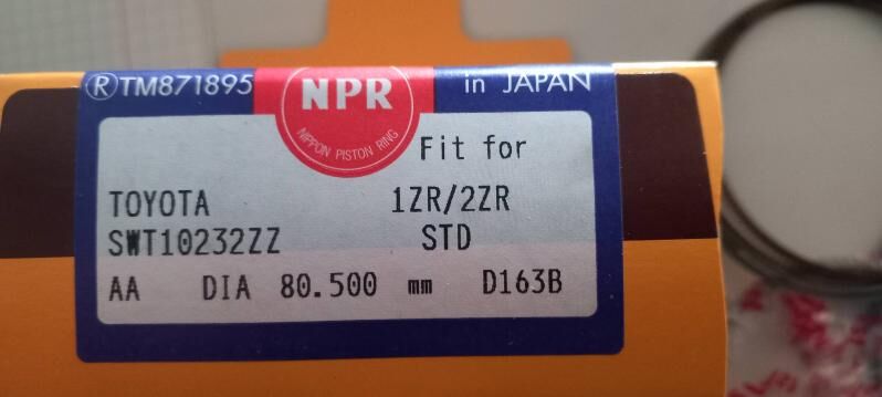 Porşen kolça поршневые кольца 440 TMT - Мары - img 2