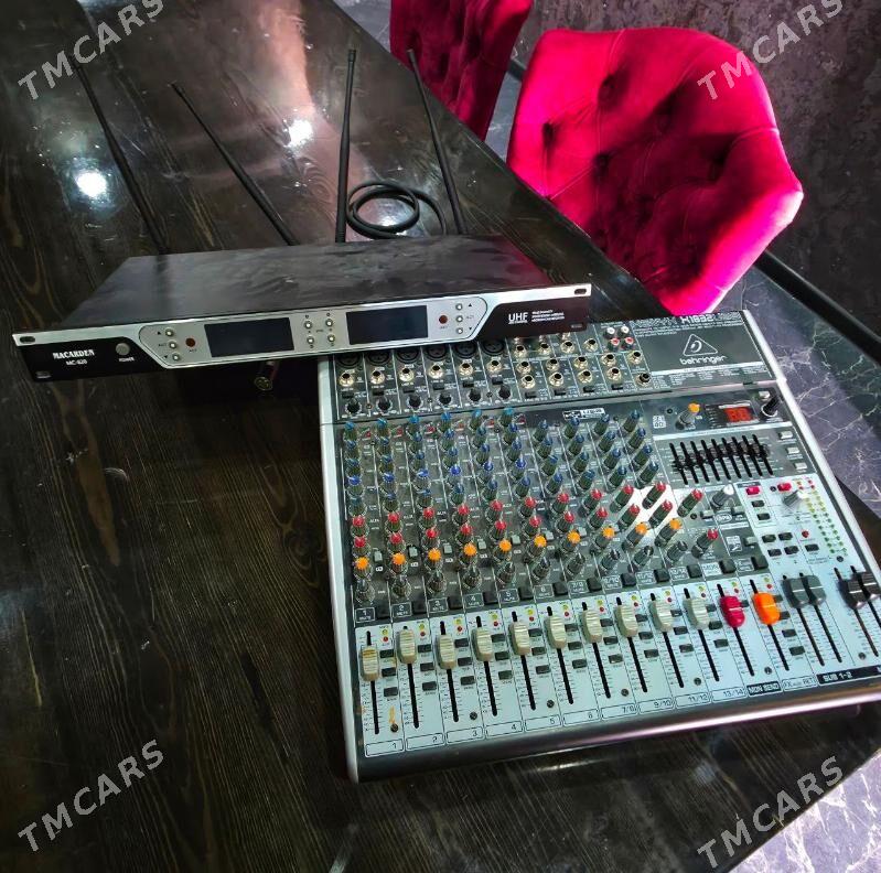 Kolonka pulty mikrofony bilen - Мары - img 1