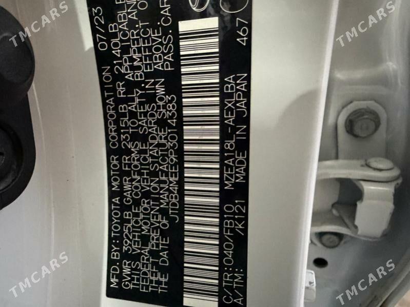 Toyota Corolla 2023 - 279 000 TMT - Aşgabat - img 9