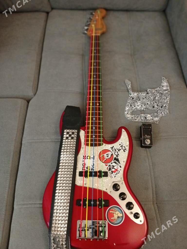 Fender jazz bass deluxe 5 - Ашхабад - img 1