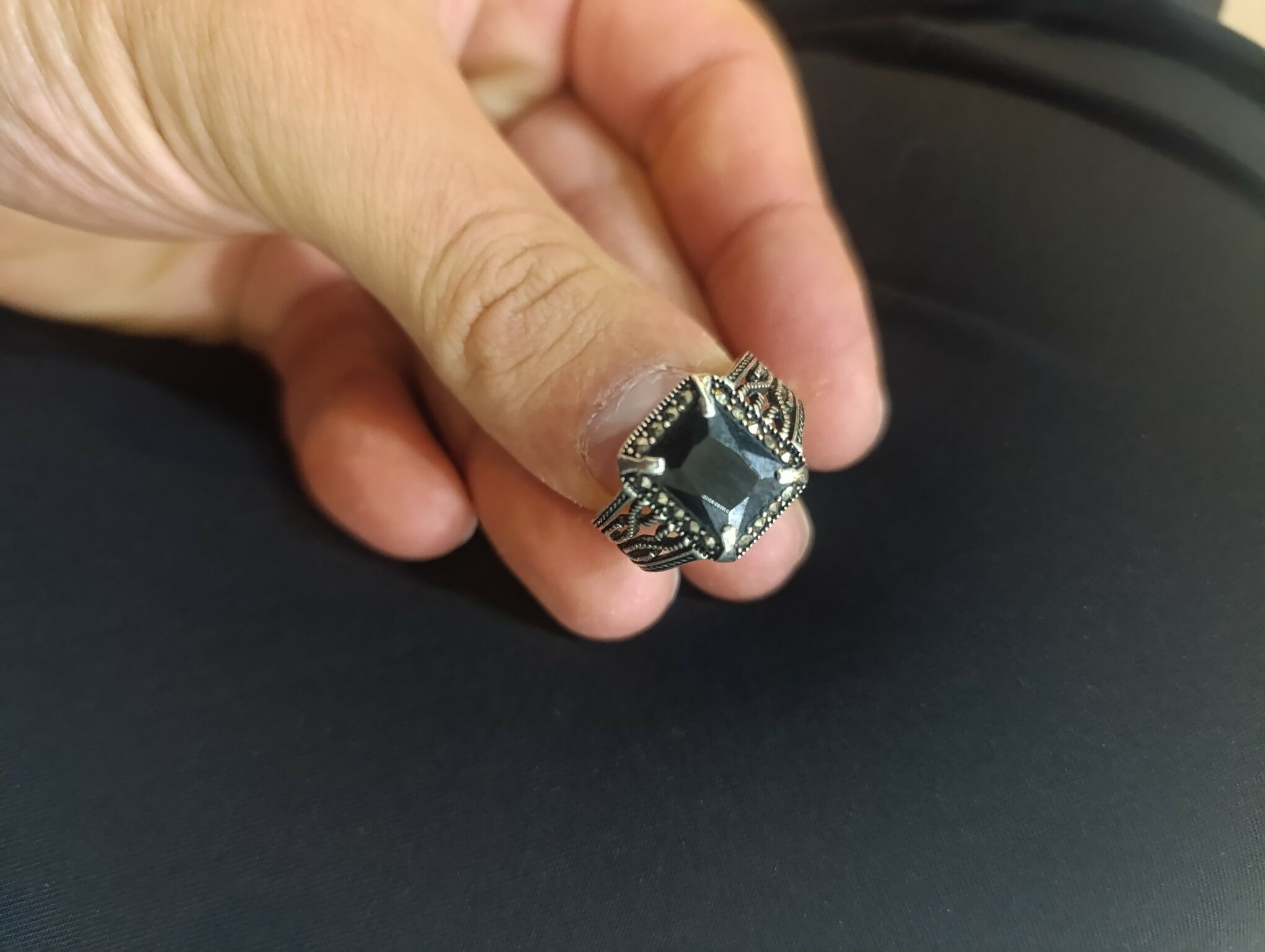 серебряные кольца серебряные - Ашхабад - img 3