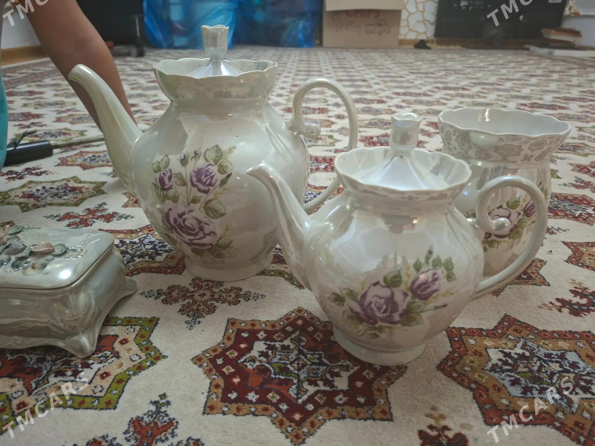Ваза Чешский и Чайники Фарфор - Aşgabat - img 7