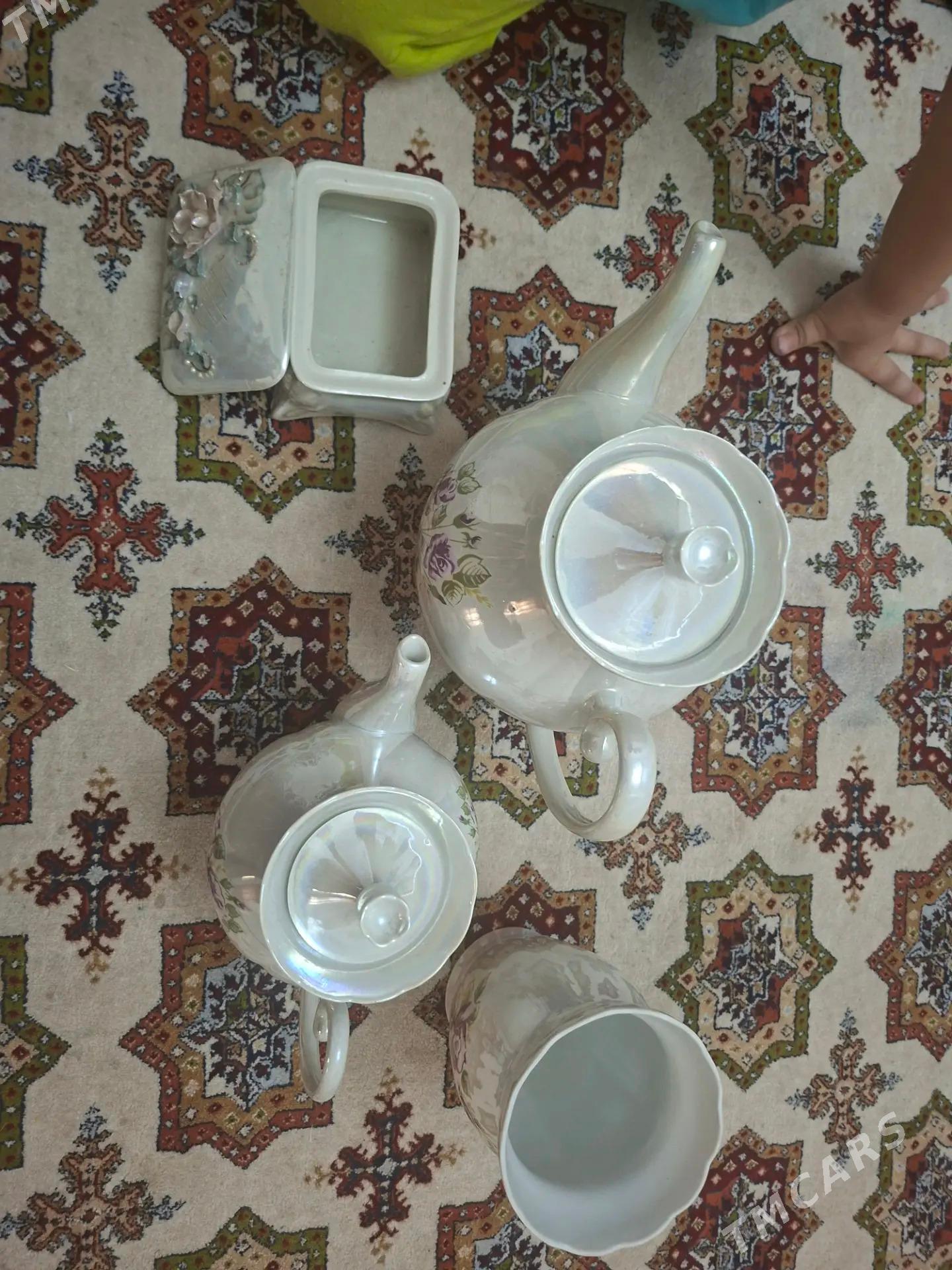 Ваза Чешский и Чайники Фарфор - Aşgabat - img 8