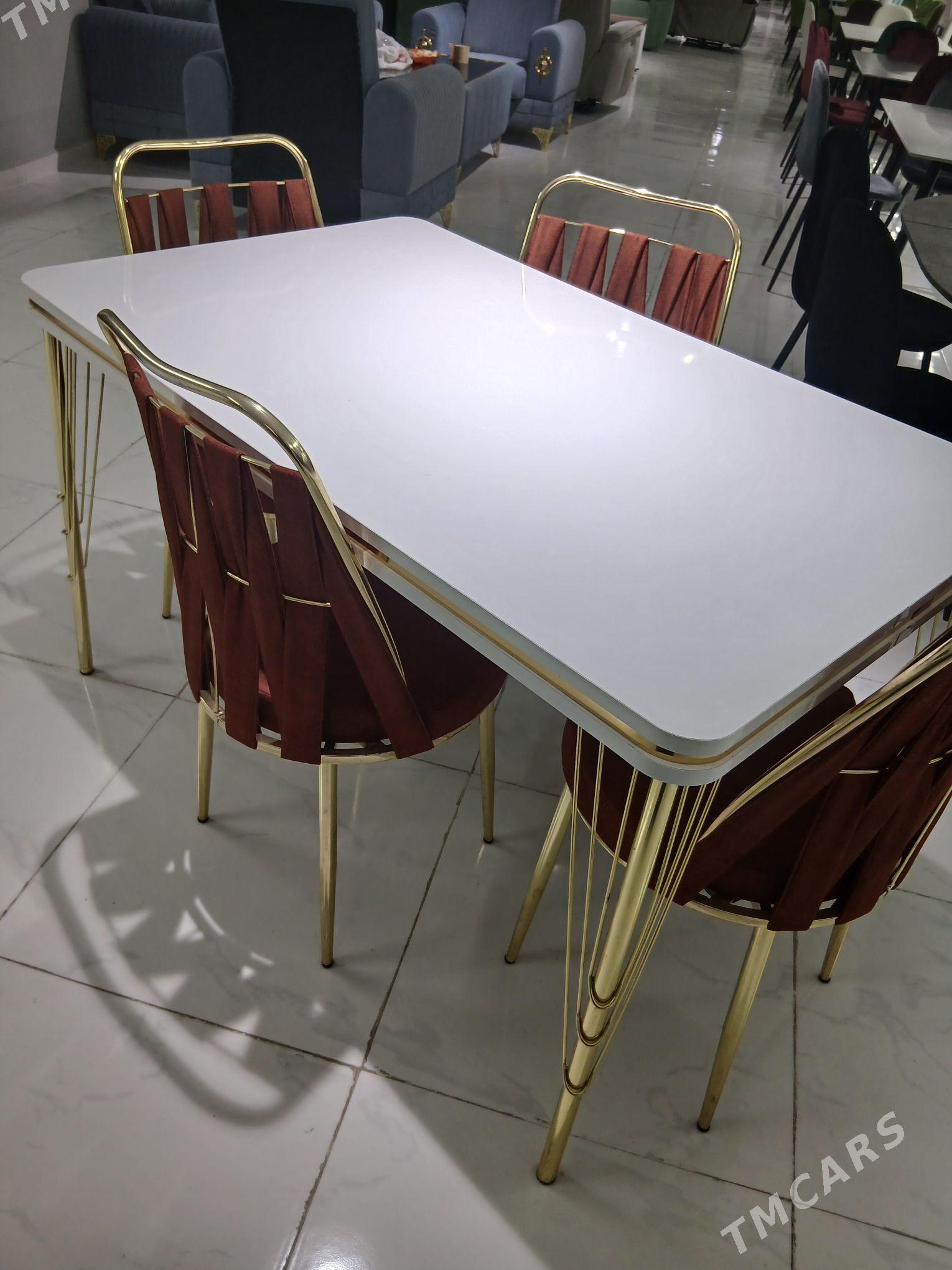 stol stul kuhonny 4 adam - Aşgabat - img 2