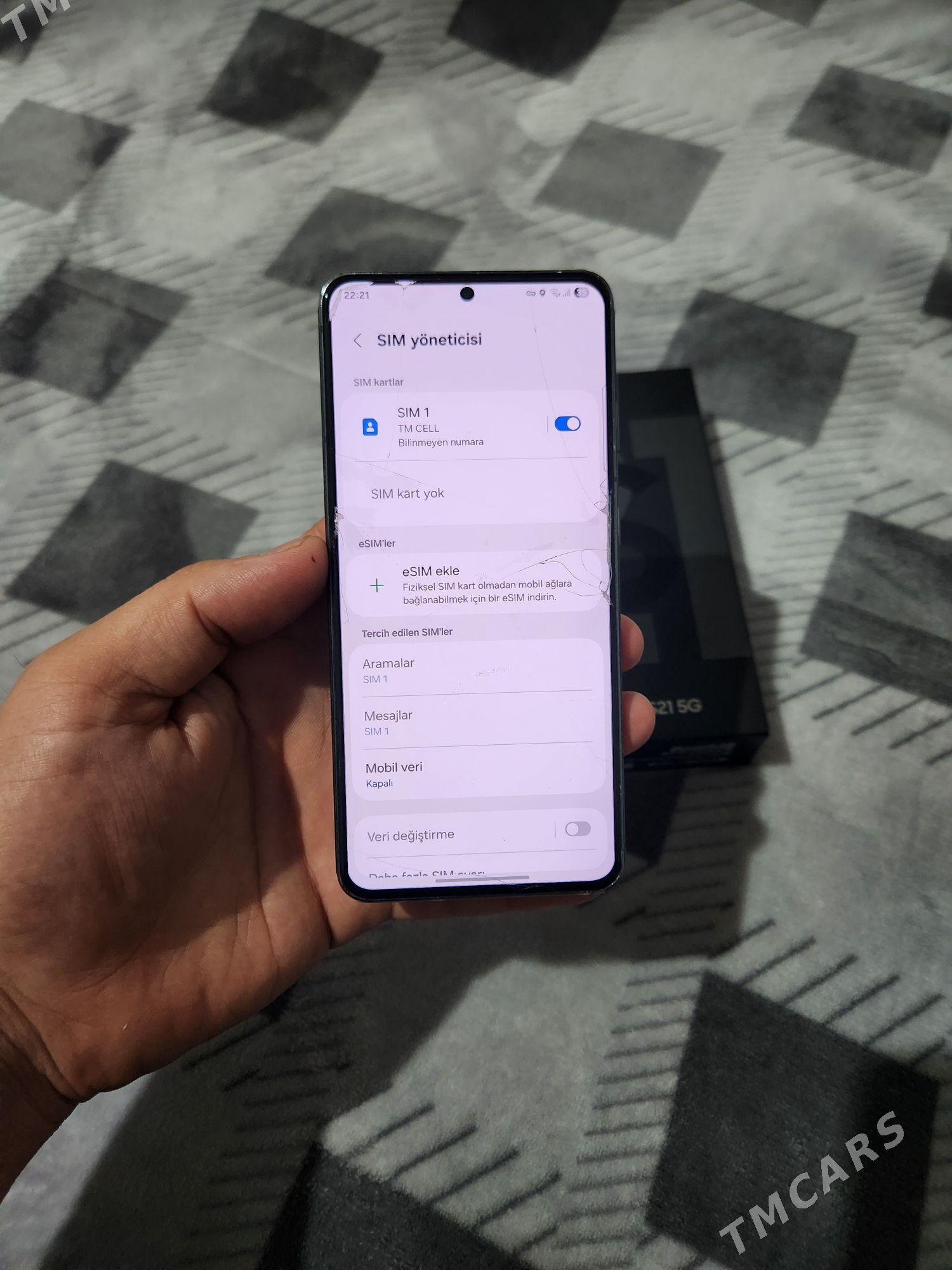 samsung s21 2sim - Büzmeýin - img 8