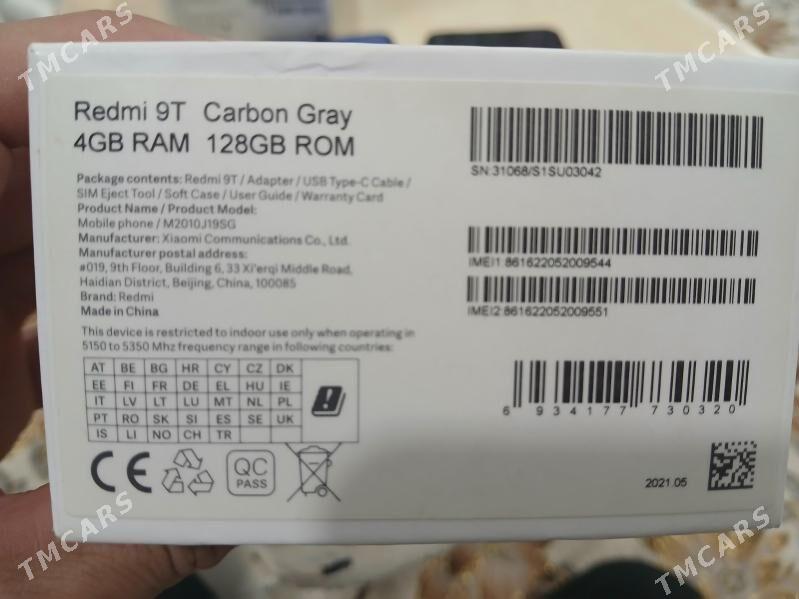 Redmi 9 T 4-128GB  4-64GB - Анев - img 2