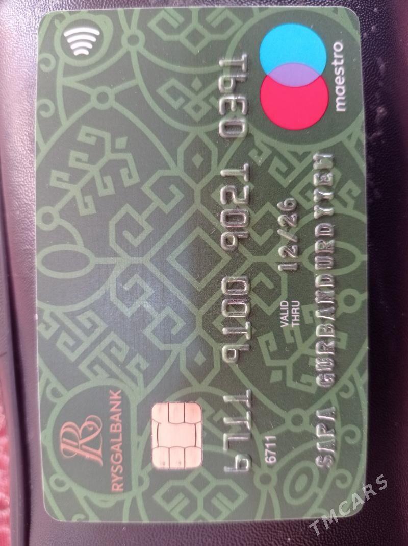 yitirilen aylyk kart - Ak bugdaý etraby - img 2