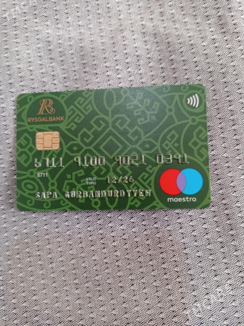 yitirilen aylyk kart - Ak bugdaý etraby - img 1