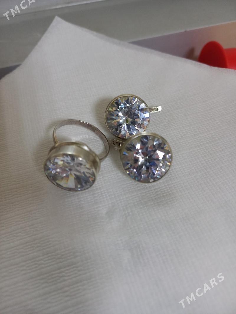 Серебро  ,комплект - Arçabil şaýoly - img 2