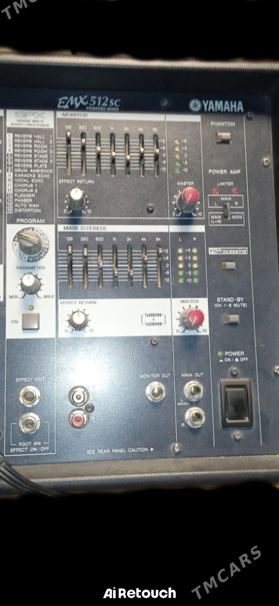 Yamaha активный пульт с колонк - Ашхабад - img 2