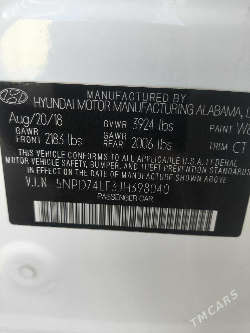 Hyundai Elantra 2018 - 195 000 TMT - Ашхабад - img 5