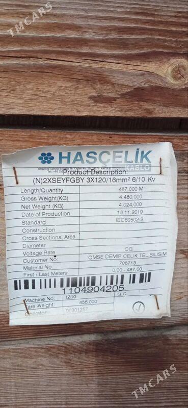 Kabel 3.120 - Aşgabat - img 1