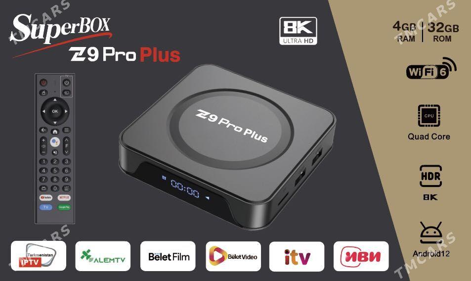 ANDROID TUNER Z9 PRO PLUS - Ашхабад - img 1