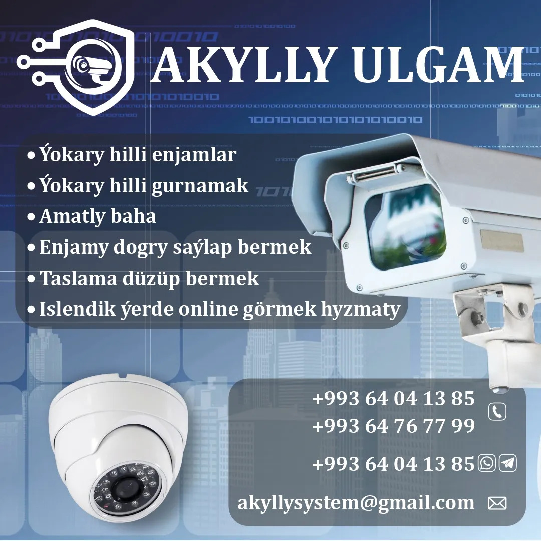 KAMERA GÖZEGÇILIK 7/24 - Aşgabat - img 2