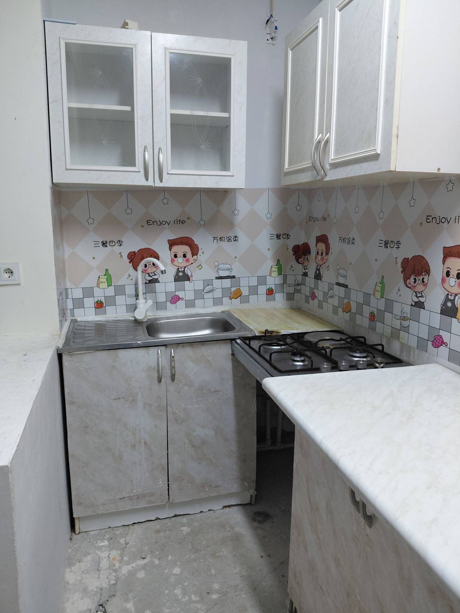 1 мкр Гостинка 1 этаж 37м2 - Aşgabat - img 1