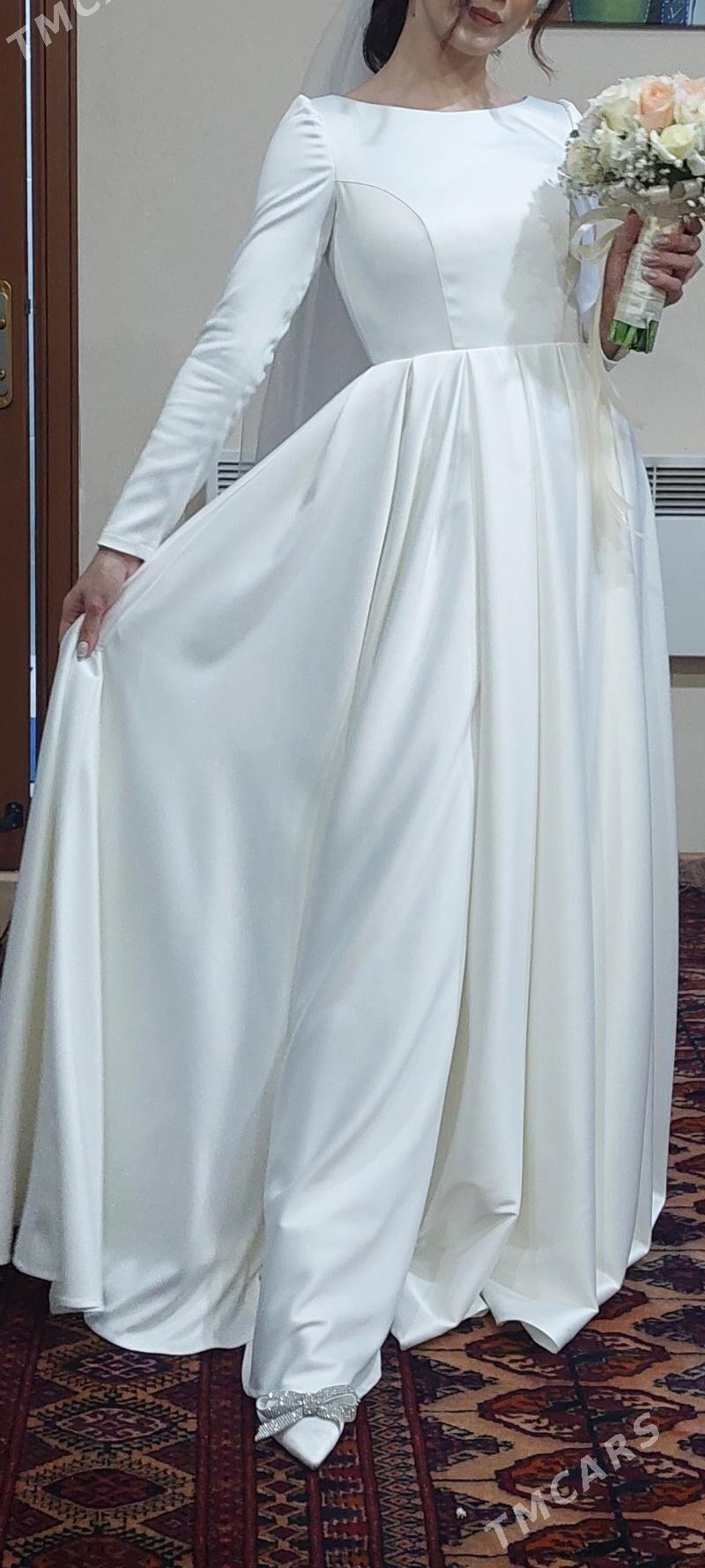 свадебное платье на заказ сшит - Ашхабад - img 2