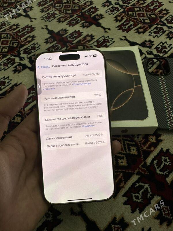 iPhone 16 pro - Туркменабат - img 4