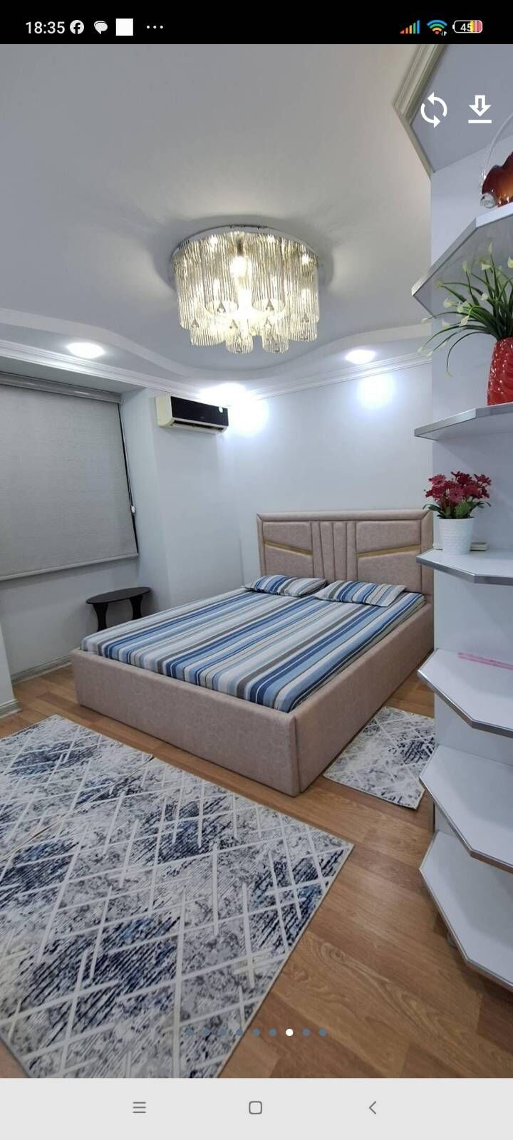 30мкр 2ком 56м2 3эт - Aşgabat - img 3