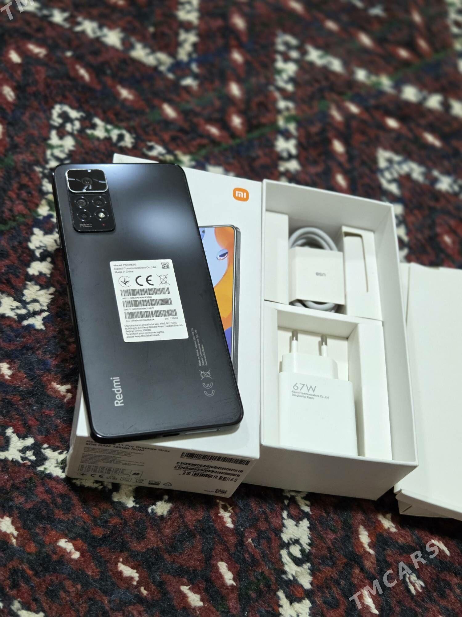 Redmi note 11 pro 8/128 - Ашхабад - img 1