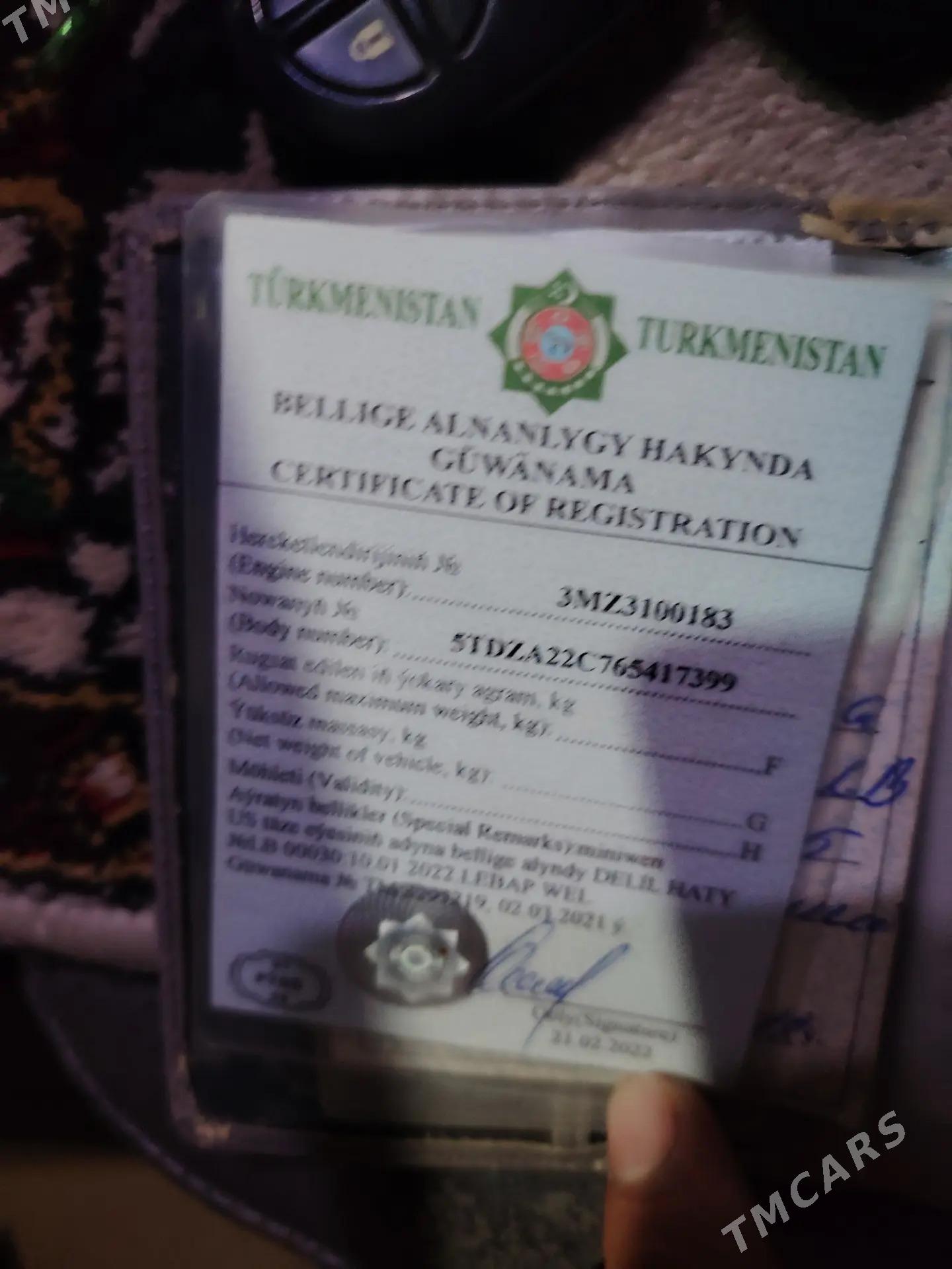 Toyota Sienna 2005 - 245 000 TMT - Туркменабат - img 5