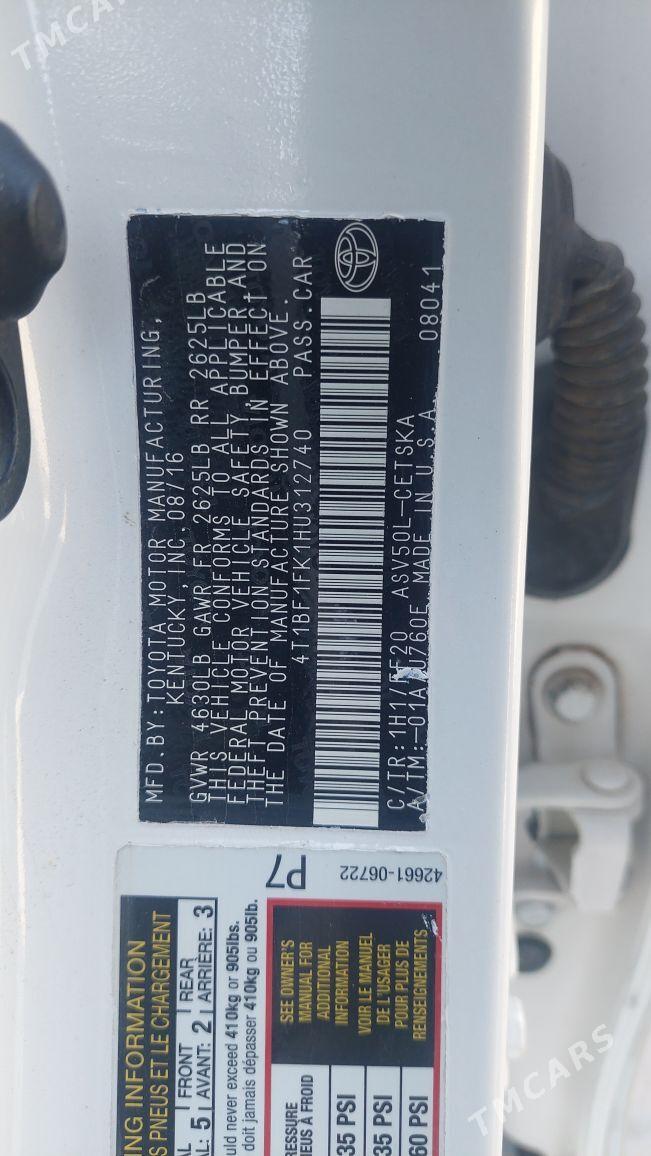 Toyota Camry 2016 - 250 000 TMT - Ашхабад - img 2