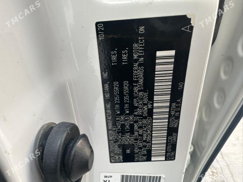 Toyota Highlander 2020 - 475 000 TMT - Мары - img 7