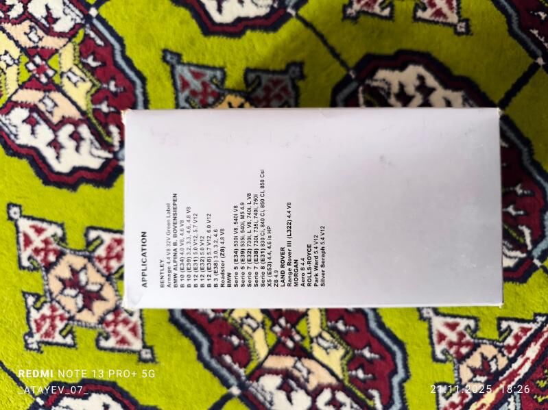 bmw yag filter/масляной фильтр 150 TMT - Parahat 4 - img 3