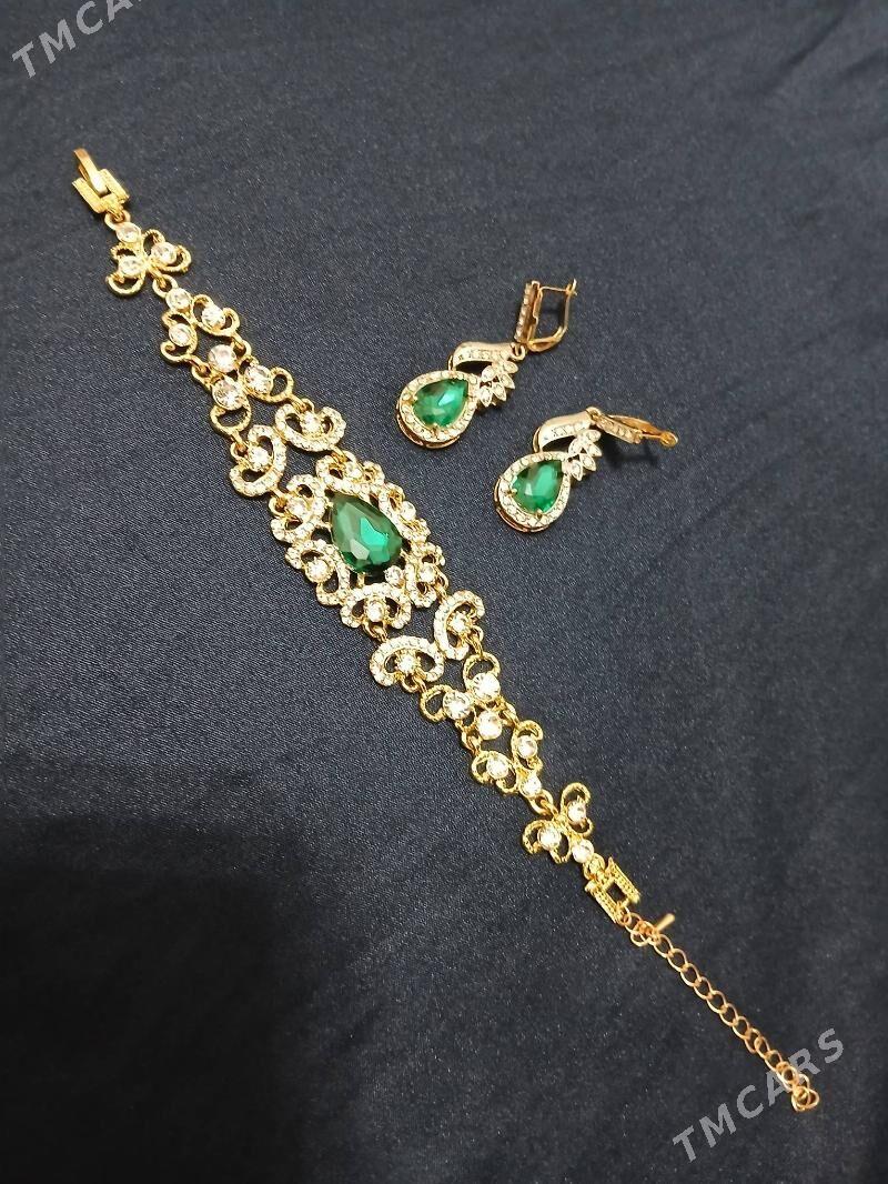 Браслет и серги (бижутерия) - Ашхабад - img 2