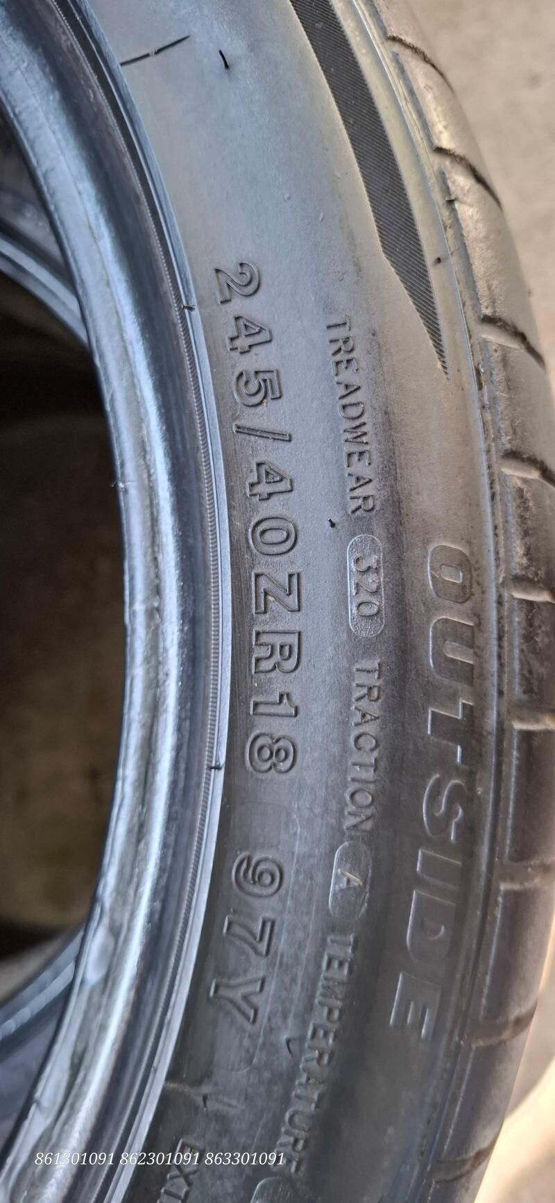 245-40-18 teker rabocy 300 TMT - Бедев - img 2